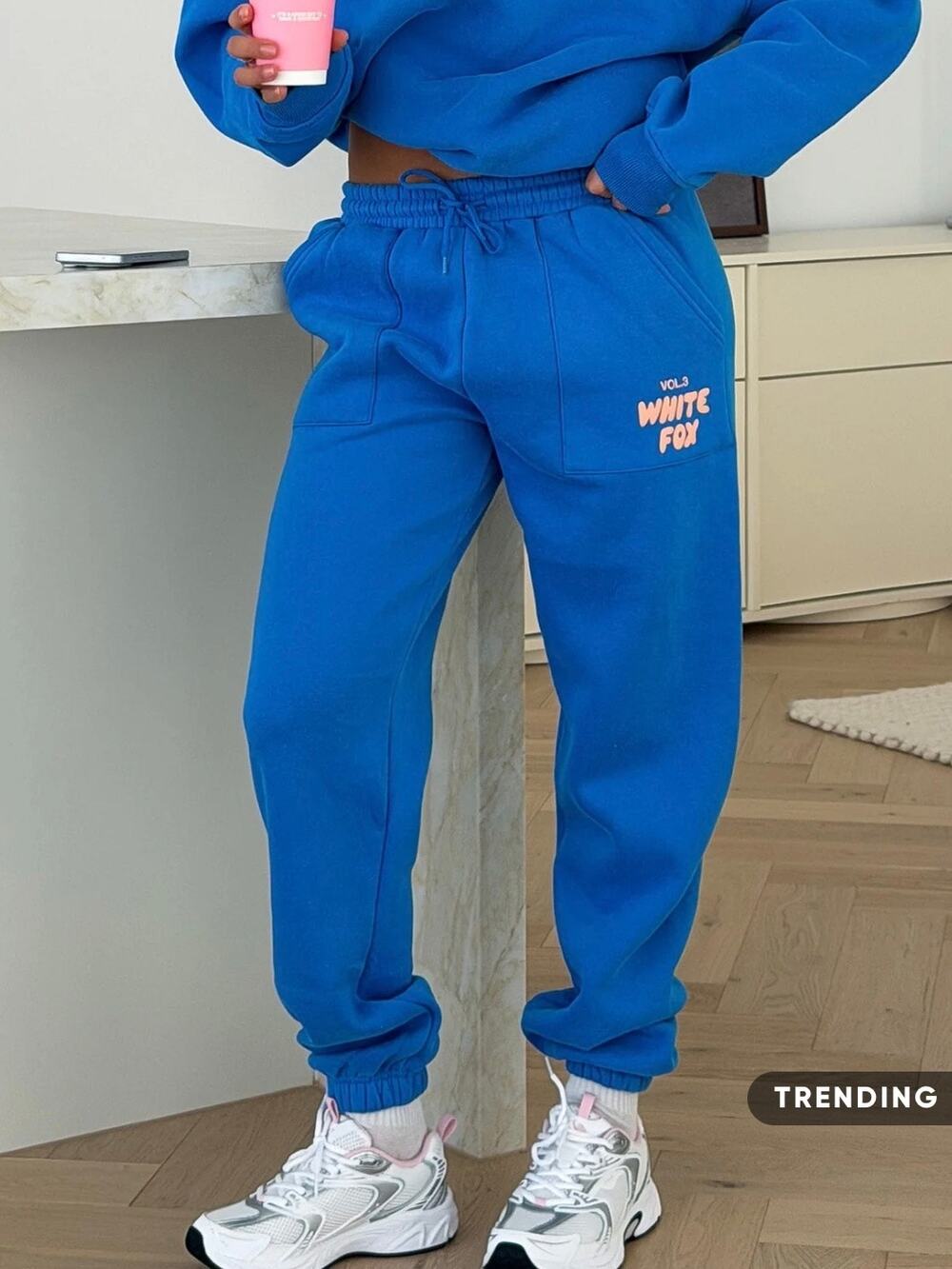 White Fox Offstage Sweatpants Azure Size XS
